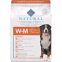 Blue Buffalo Natural Veterinary Diet Weight Management + Mobility Formula Salmon Dry Dog Food