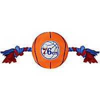 Pets First NBA 76ERS Nylon Basketball Rope Toy for Dogs