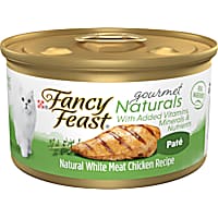 Fancy Feast Gourmet Naturals White Meat Chicken Recipe Pate Wet Cat Food