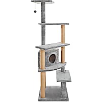 Animaze 5-Level Grey Cat Tree with Condo