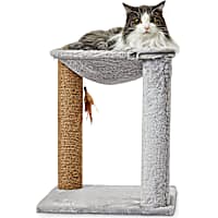 EveryYay Essentials Lookout Loft Grey Hammock Cat Tree
