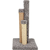 EveryYay Essentials Scratchin' The Surface 3-Sided Post with Toy Cat Scratcher