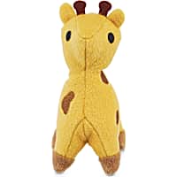 Leaps & Bounds Playful by Nature Play Plush Wool Giraffe Dog Toy