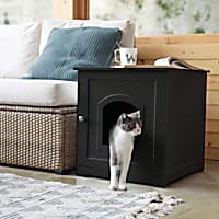 Zoovilla Black Kitty Litter Loo