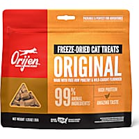 ORIJEN Grain Free High Protein Raw Animal Ingredients Original Freeze Dried Cat Treats