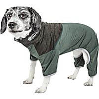 Pet Life Active Embarker Full Body Warm Up Green Dog Sweaters