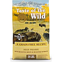 Taste of the Wild High Prairie Grain-Free Dry Dog Food with Roasted Bison & Roasted Venison