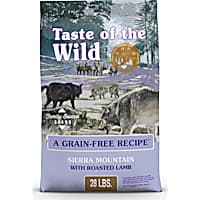 Taste of the Wild Sierra Mountain Grain-Free Roasted Lamb Dry Dog Food