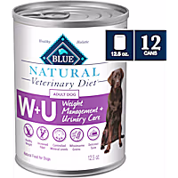 Blue Buffalo Natural Veterinary Diet Chicken W+U Weight Management + Urinary Care Wet Dog Food