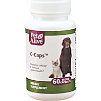 PetAlive Natural Herbal C-Caps Capsules Dog and Cat Supplement