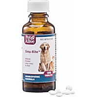 PetAlive Natural Homeopathic Sinu-Rite Tablets Dog and Cat Medicine