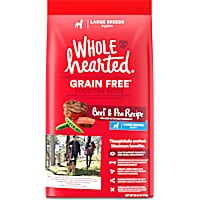 WholeHearted Large Breed Beef & Pea Recipe Dry Puppy Food