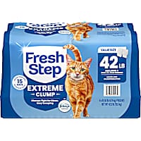 Fresh Step Extreme Mountain Spring Scented Clumping Cat Litter with the Power of Febreze