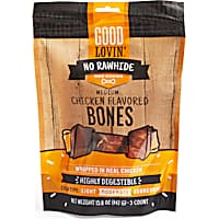 Good Lovin' No Rawhide Medium Chicken Flavored Dog Bones