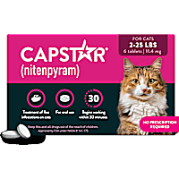 Capstar Flea Tablets for Cats 2-25 lbs.