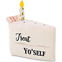 Bond & Co. Birthday Slice Plush Dog Toy