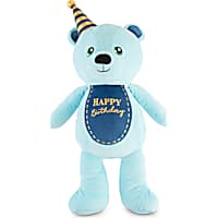 Bond & Co. Birthday Bear Plush Dog Toy
