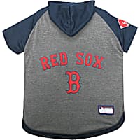Pets First Boston Red Sox Hoodie T-Shirt for Dog