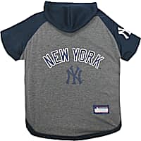 Pets First New York Yankees Hoodie T-Shirt for Dog
