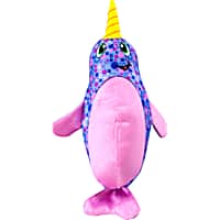 Outward Hound Floatiez Purple Narwhal Dog Toy