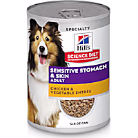 Hill's Science Diet Adult Sensitive Stomach & Sensitive Skin Chicken & Vegetable Entree Canned Dog Food