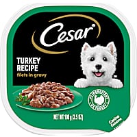 Cesar Filets in Gravy Turkey Recipe Wet Dog Food