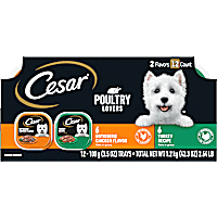 Cesar Filets in Gravy Poultry Lovers Variety Pack Wet Dog Food