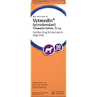 Vetmedin 5 mg Chewable Tablets for Dogs
