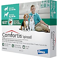 Comfortis Chewables for Dogs 20 to 40 lbs. and Cats 12.1 to 24 lbs