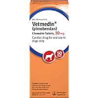 Vetmedin 10 mg Chewable Tablets for Dogs