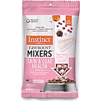 Instinct Freeze Dried Raw Boost Mixers Grain Free Skin & Coat Health Recipe All Natural Cat Food Topper