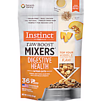 Instinct Freeze Dried Raw Boost Mixers Grain Free Digestive Health Recipe All Natural Cat Food Topper