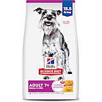 Hill's Science Diet Senior 7+ Small Breed & Mini Breed Chicken Meal, Barley & Brown Rice Recipe Dry Dog Food