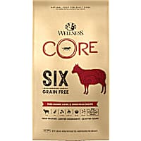 Wellness CORE SIX Free-Range Lamb with Chickpeas Recipe Dry Dog Food
