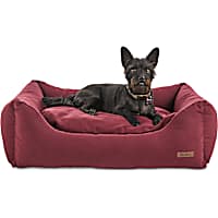 Reddy Elite Orthopedic Burgundy Dog Bed