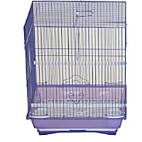 YML Purple Flat Top Parakeet Cage