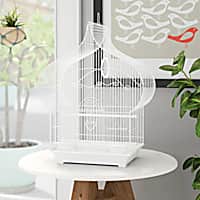 YML White Taj Mahal top shape Bird Cage