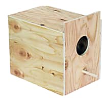 YML Assembled Wooden Nest Box for Outside Mount with Dowel