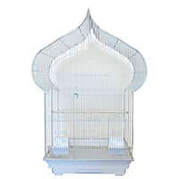 YML 3/8" Bar Spacing Taj Mahal Bird White Cage