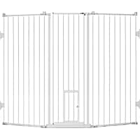 Carlson Pet Products Extra Tall Flexi Gate with Pet Door