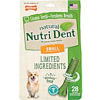 Nylabone Nutri Dent Limited Ingredients Small Fresh Breath Dental Chews for Dogs