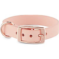 Bond & Co. Blush Pink Pleather Dog Collar