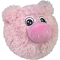 Petlou EZ Squeaky Pig Ball Plush Dog Toy