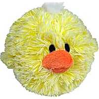 Petlou EZ Squeaky Chick Ball Plush Dog Toy