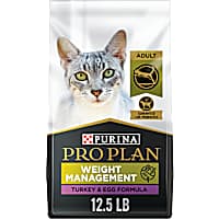 Purina Pro Plan with Probotics Grain Free Weight Management Turkey & Egg Dry Cat Food