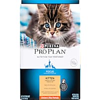 Purina Pro Plan with Probiotics, High Protein, Chicken & Rice Formula Dry Kitten Food