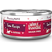WholeHearted Grain-Free Tuna Recipe Pate Wet Kitten Food