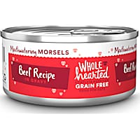 WholeHearted All Life Stages Grain-Free Beef Recipe Morsels in Gravy Wet Cat Food