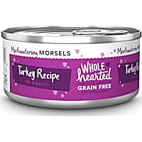 WholeHearted All Life Stages Grain-Free Turkey Recipe Morsels in Gravy Wet Cat Food