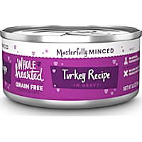 WholeHearted All Life Stages Grain-Free Turkey Recipe Minced in Gravy Wet Cat Food